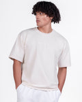 Bone White Oversized Tee — Signature