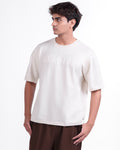 Bone White Oversized Tee — Statement - 2