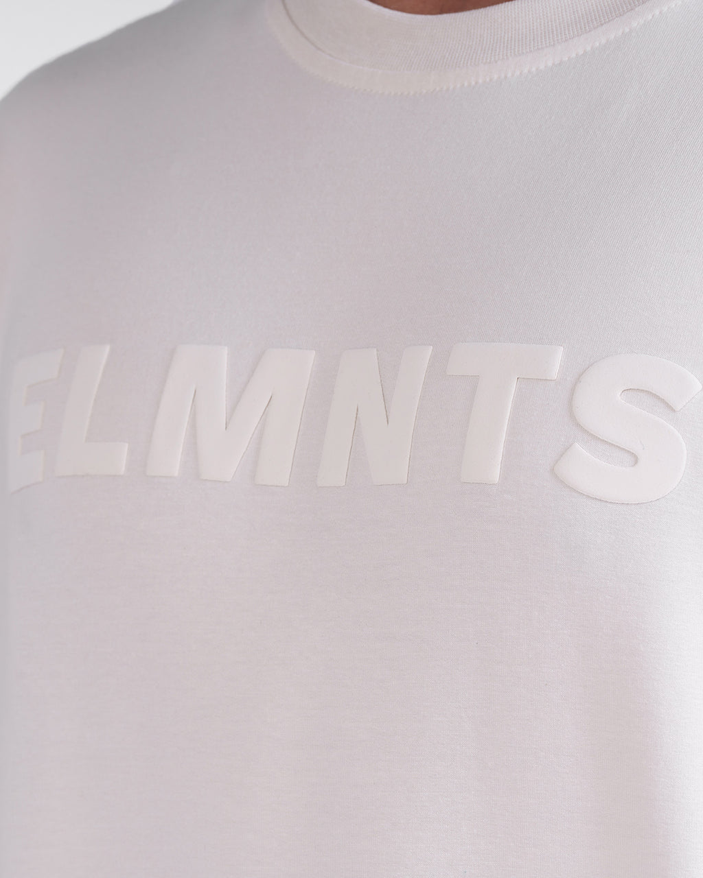 Bone White Oversized Tee — Statement - 6