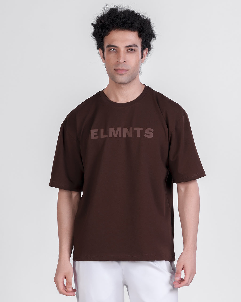 Coffee Bean Oversized Tee — Statement