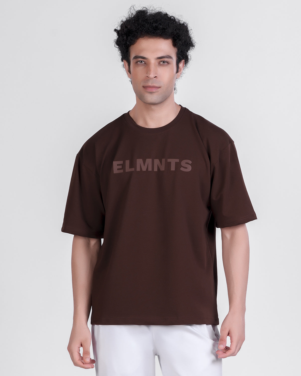 Coffee Bean Oversized Tee — Statement