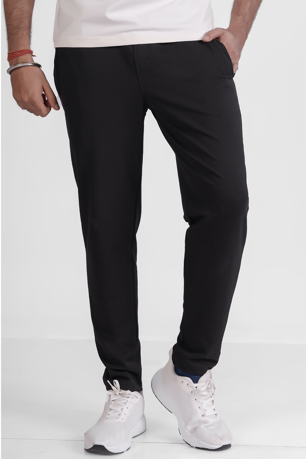 Pitch Black Regular Pants