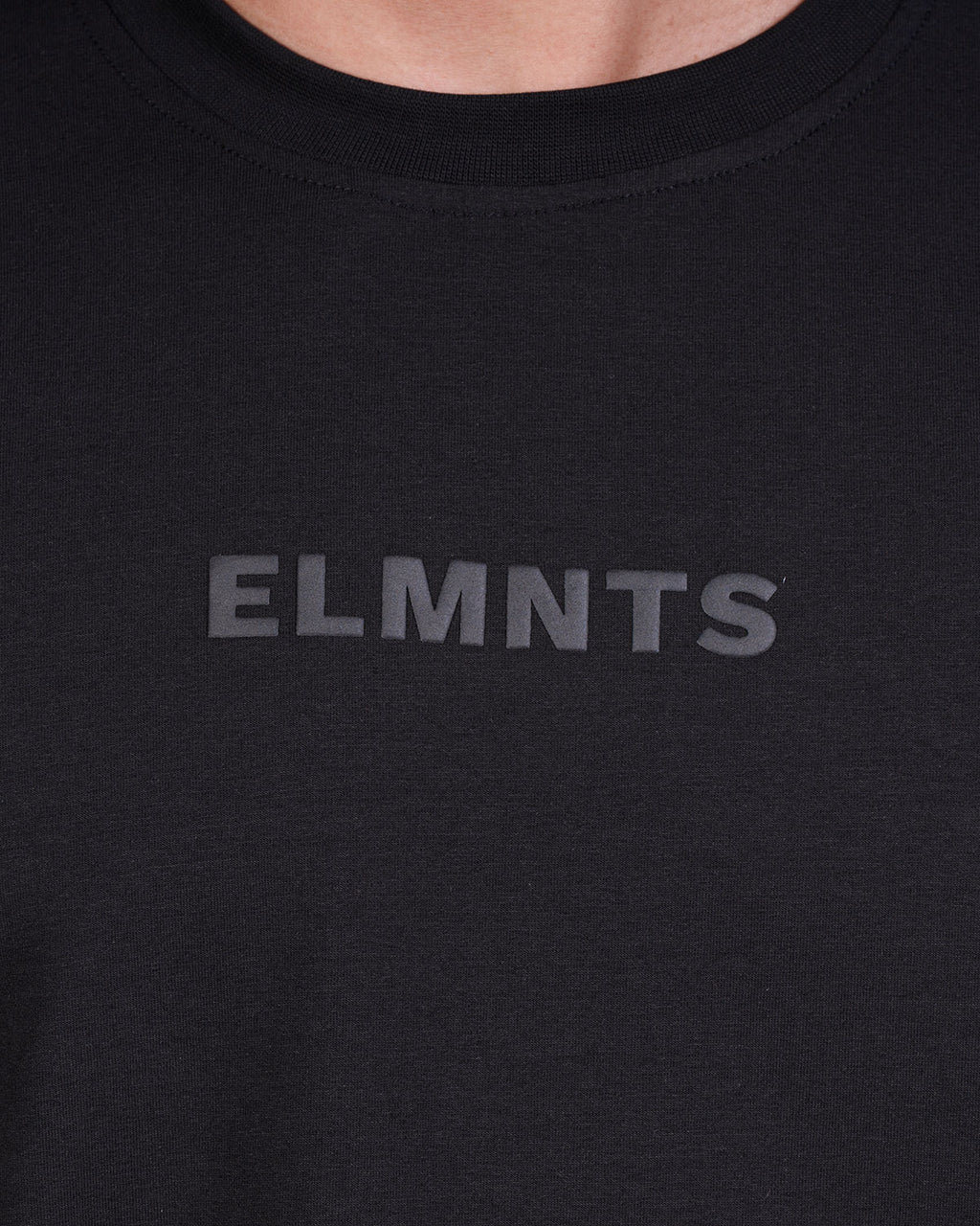 Pitch Black Oversized Tee — Signature - 5