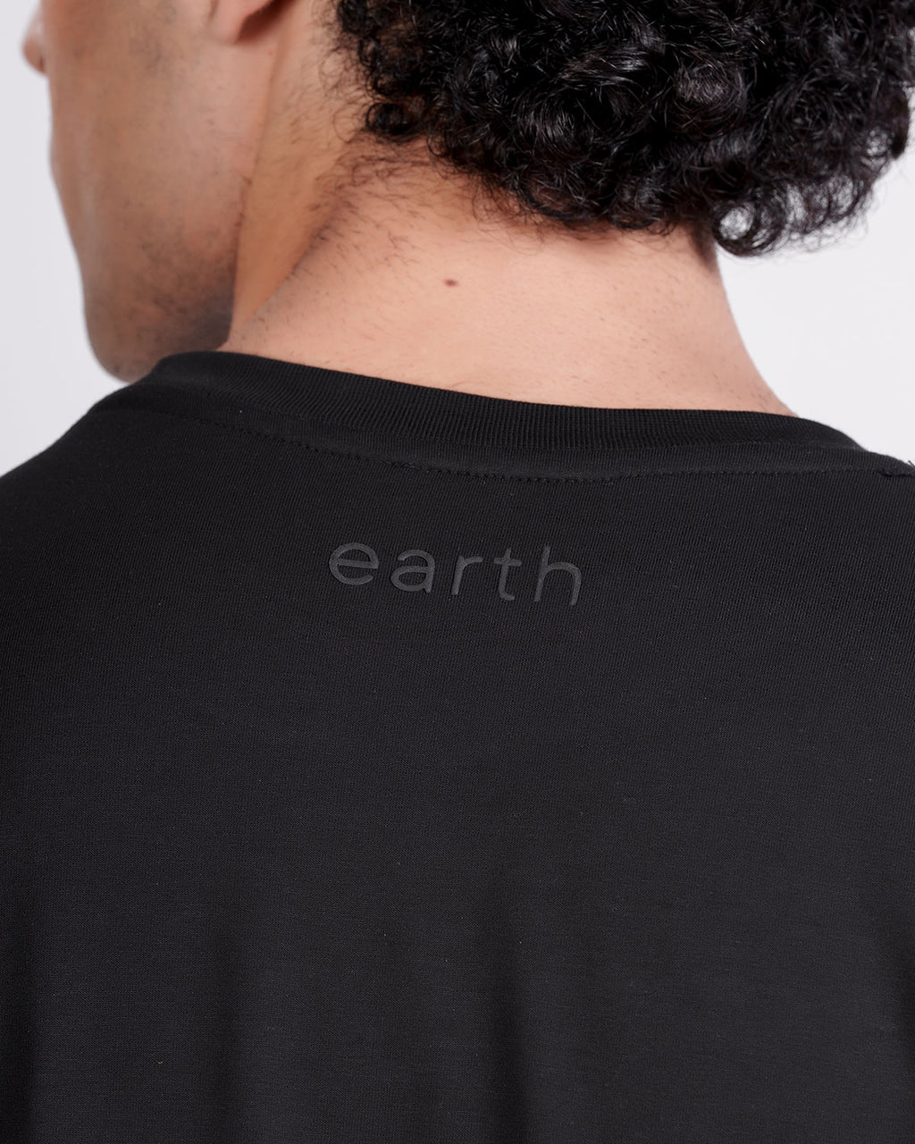 Pitch Black Oversized Tee — Statement - 4