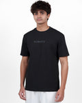 Pitch Black Regular Tee — Signature