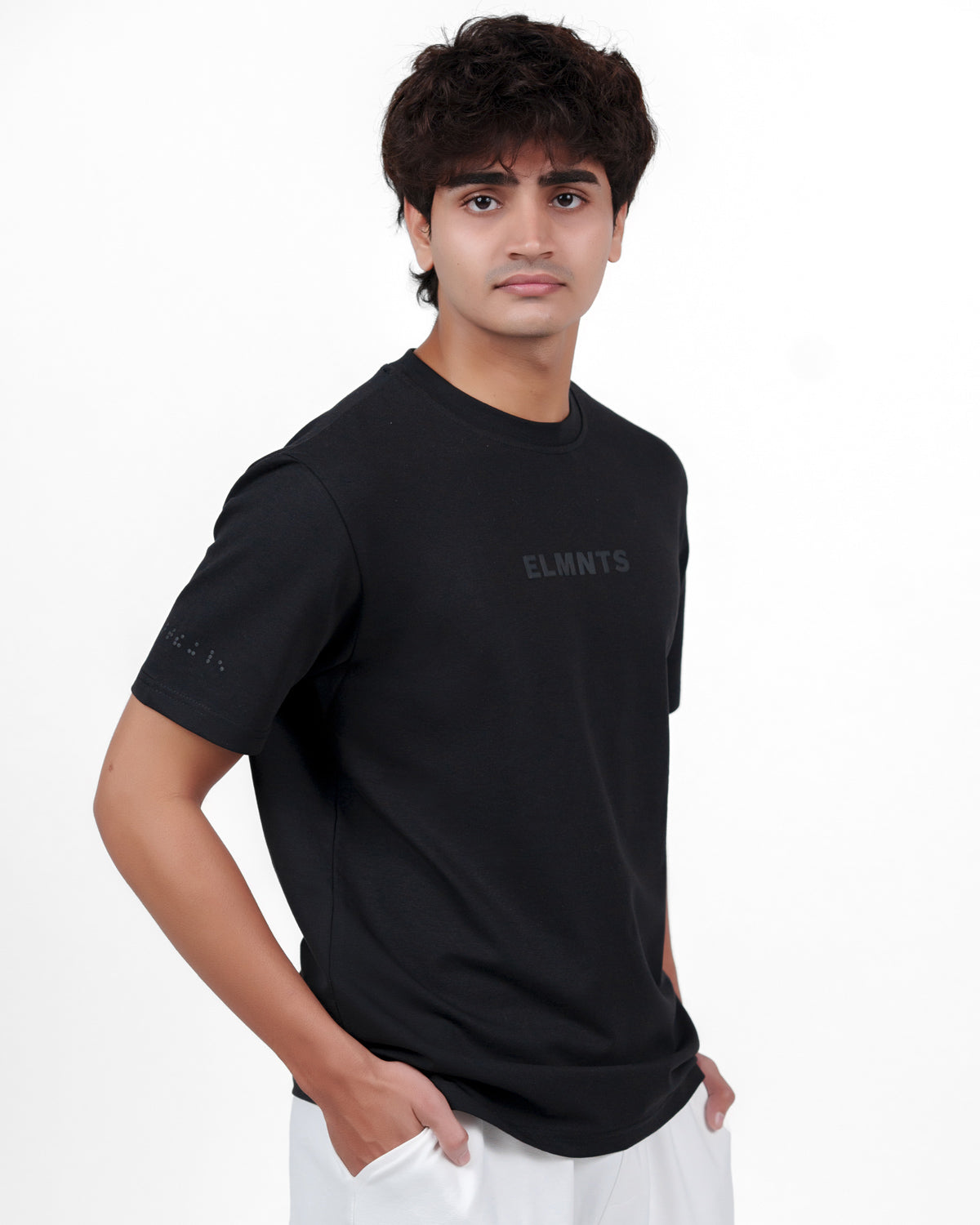 Pitch Black Regular Tee — Signature - 2