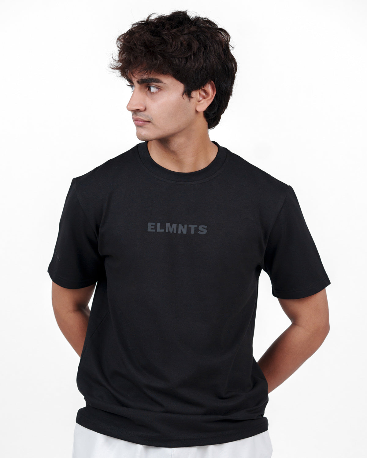 Pitch Black Regular Tee — Signature - 3