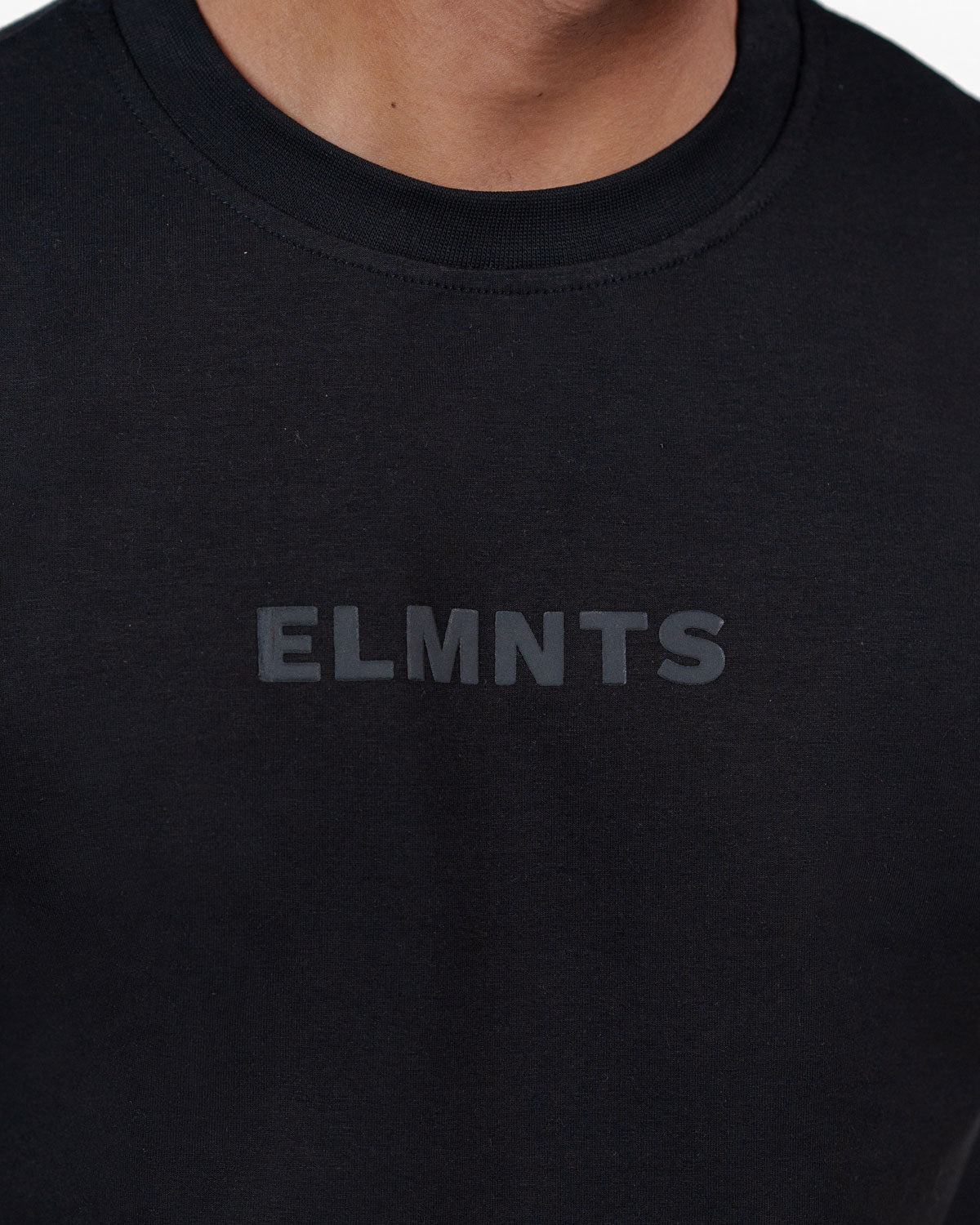 Pitch Black Regular Tee — Signature - 4