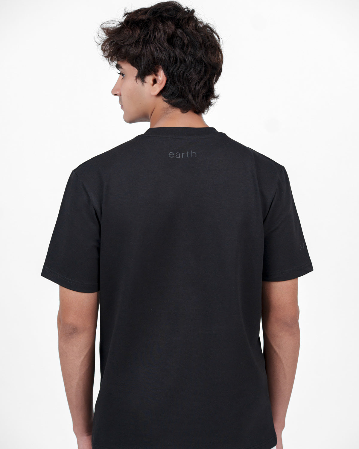 Pitch Black Regular Tee — Signature - 6