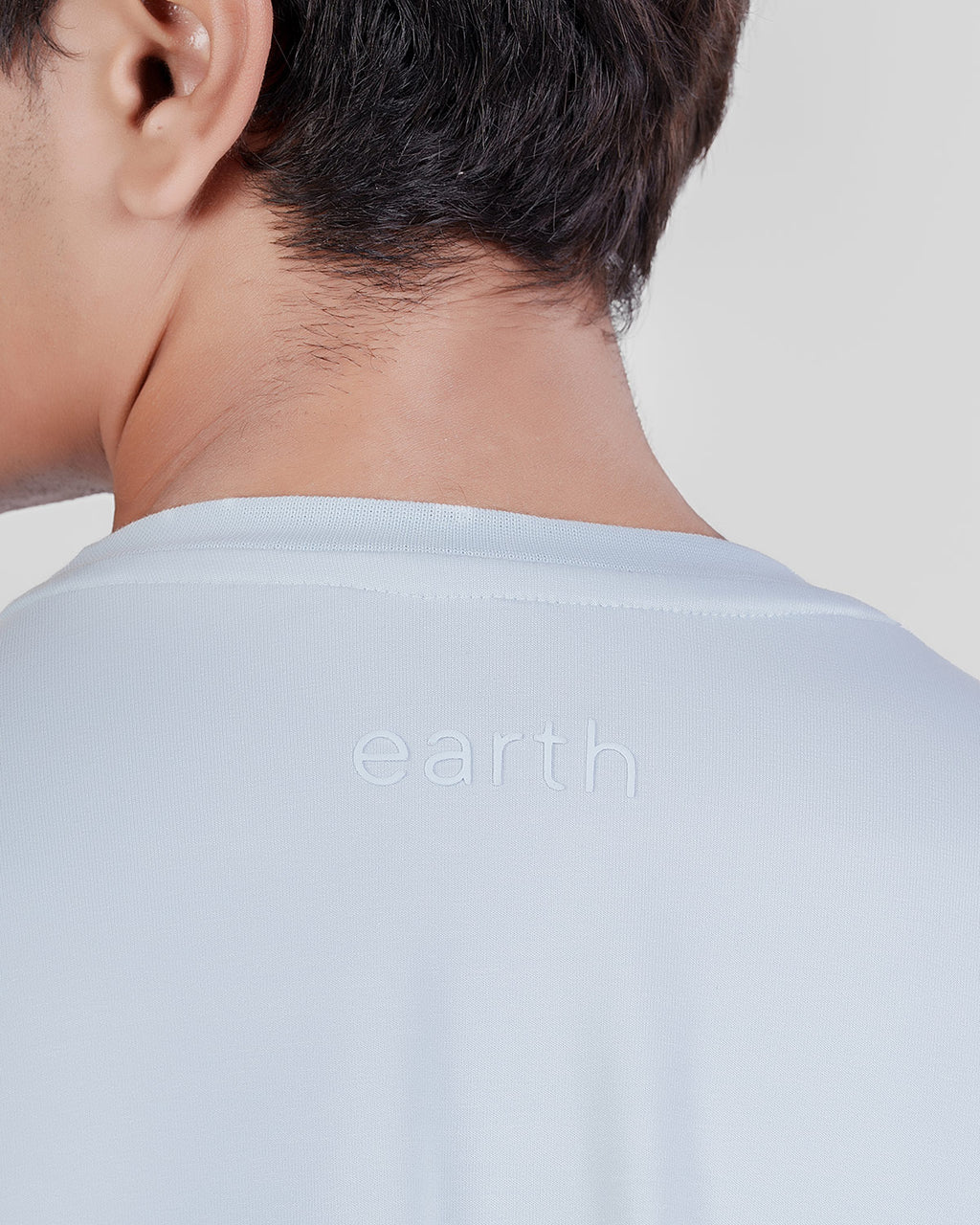 Powder Blue Oversized Tee — Statement - 5
