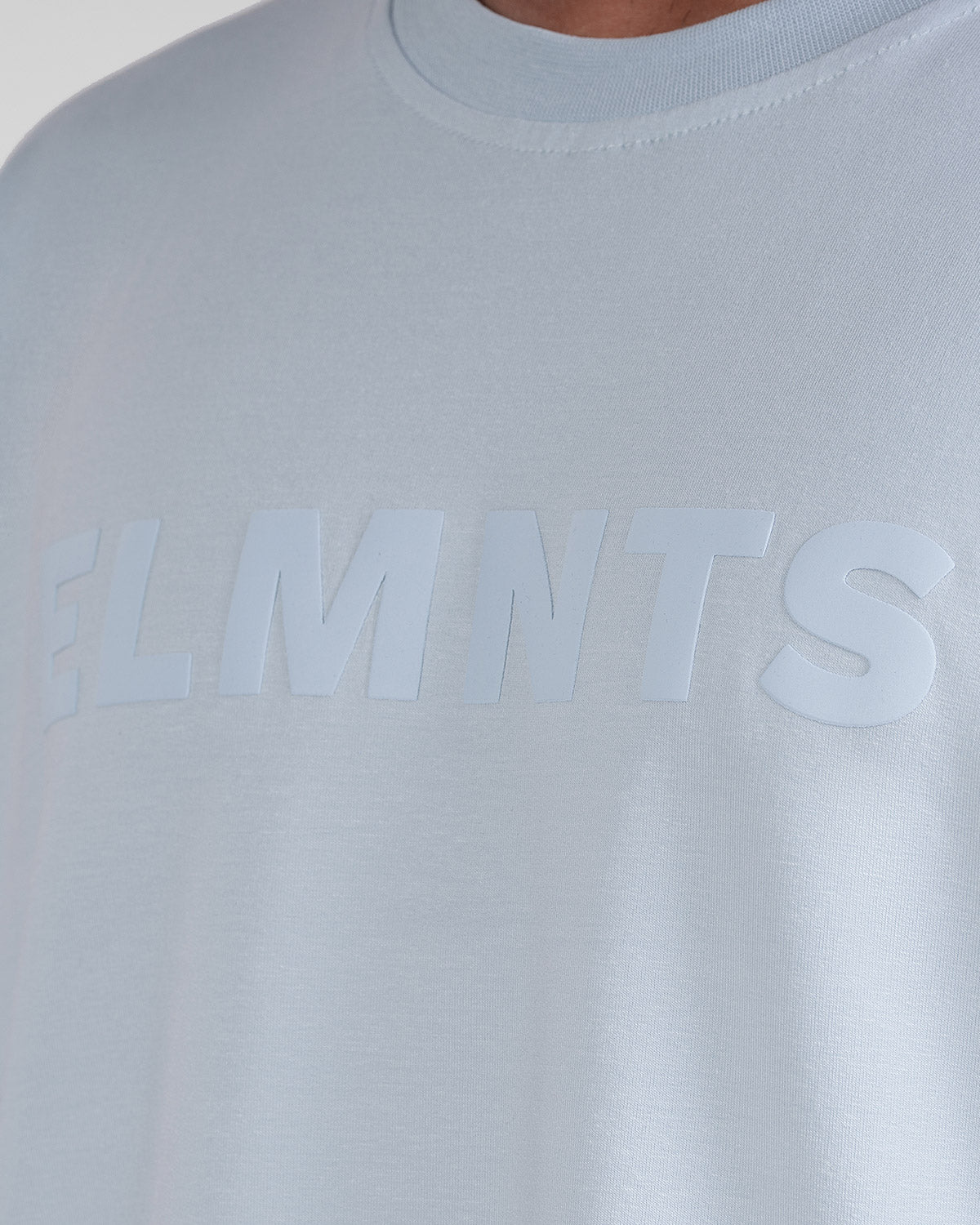 Powder Blue Oversized Tee — Statement - 6