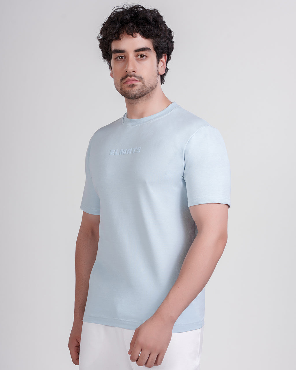 Powder Blue Regular Tee — Signature - 2