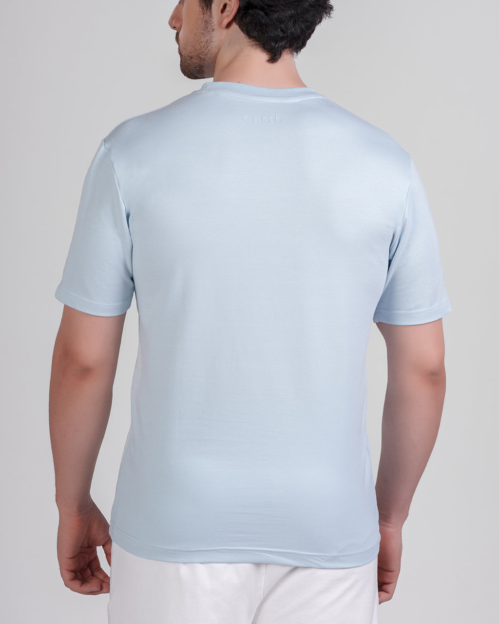 Powder Blue Regular Tee — Signature - 3