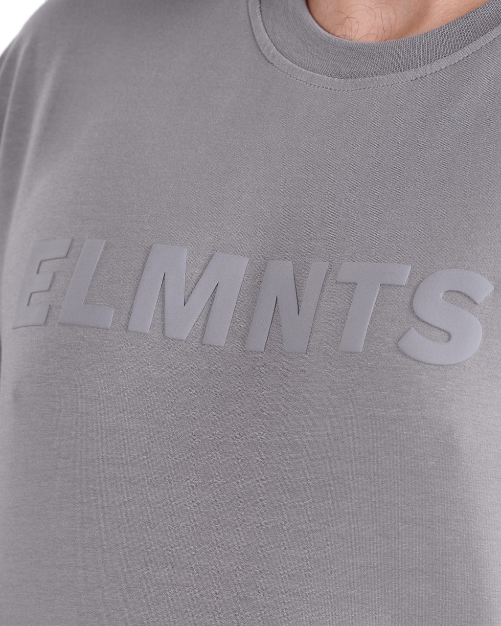 Stone Grey Oversized Tee — Statement - 6