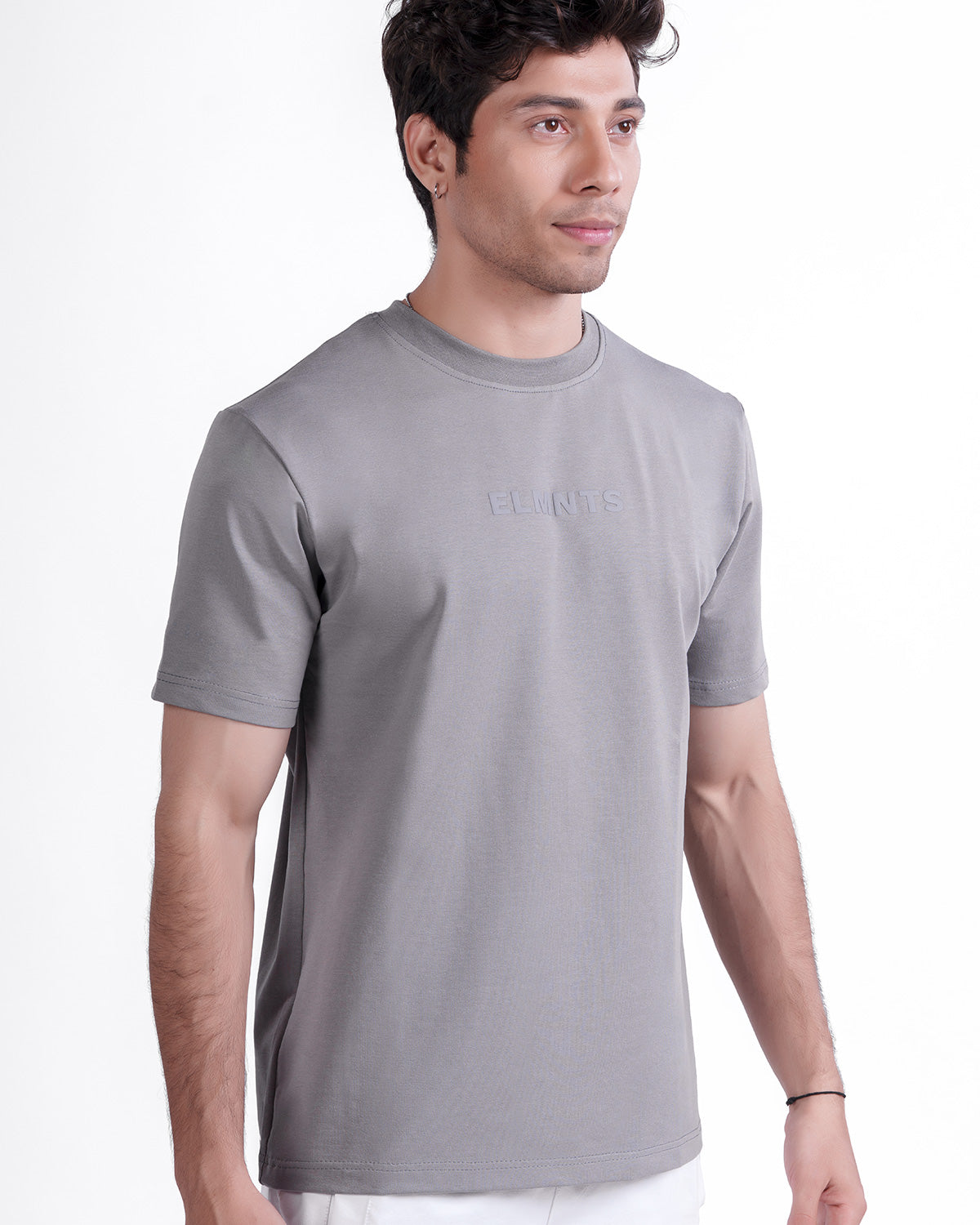 Stone Grey Regular Tee — Signature - 2
