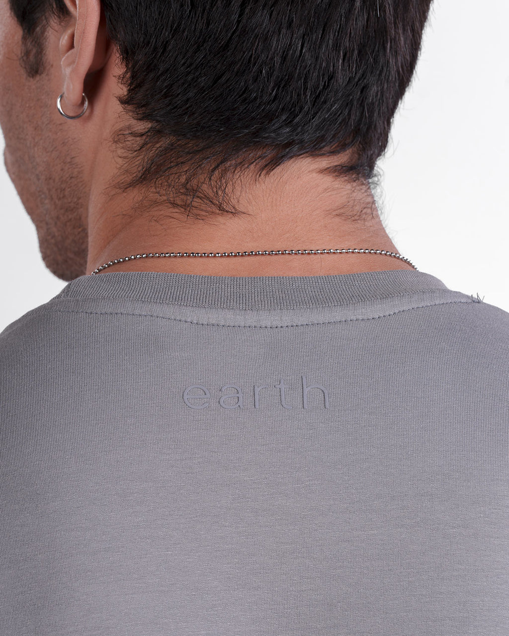 Stone Grey Regular Tee — Signature - 5