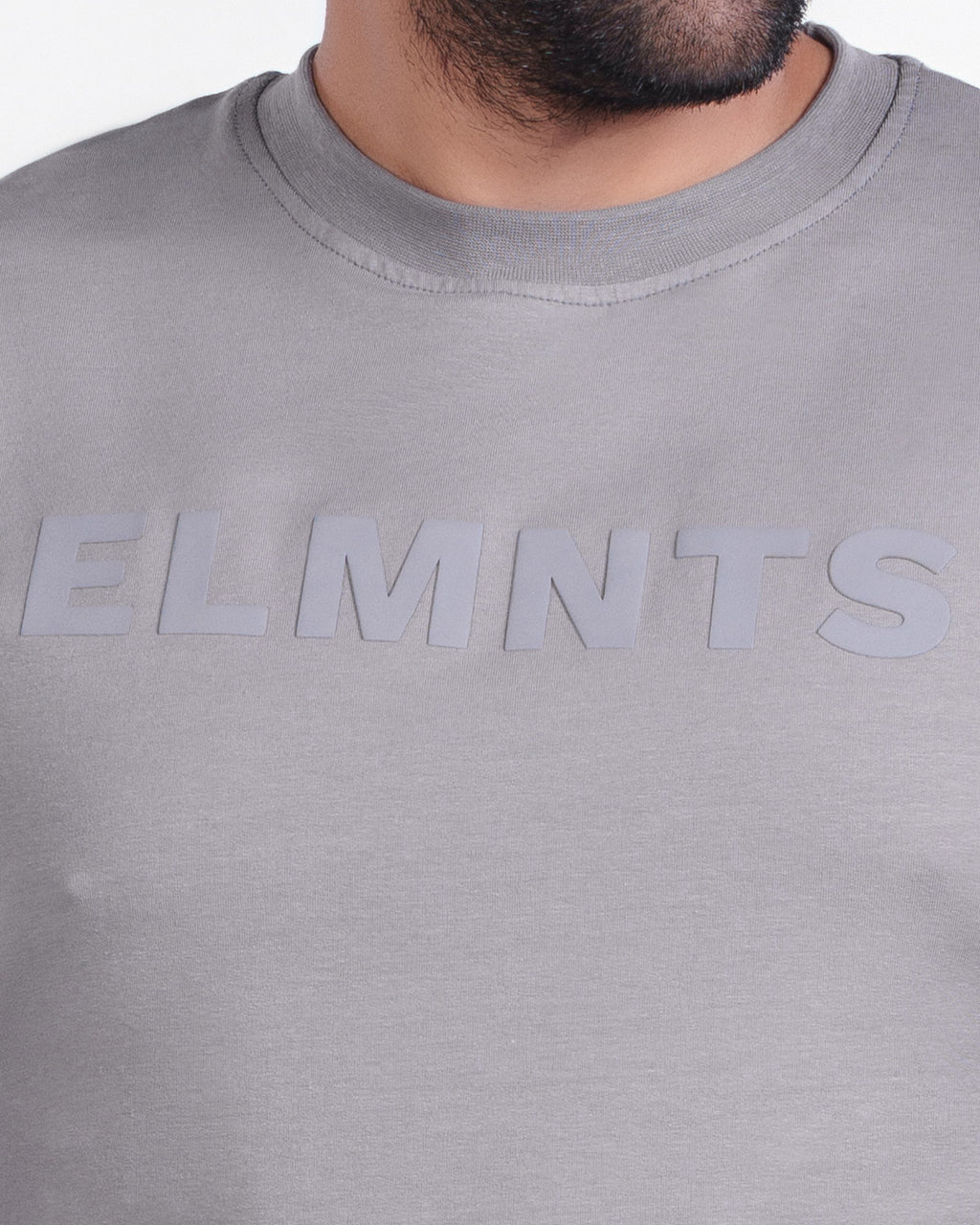 Stone Grey Regular Tee — Statement