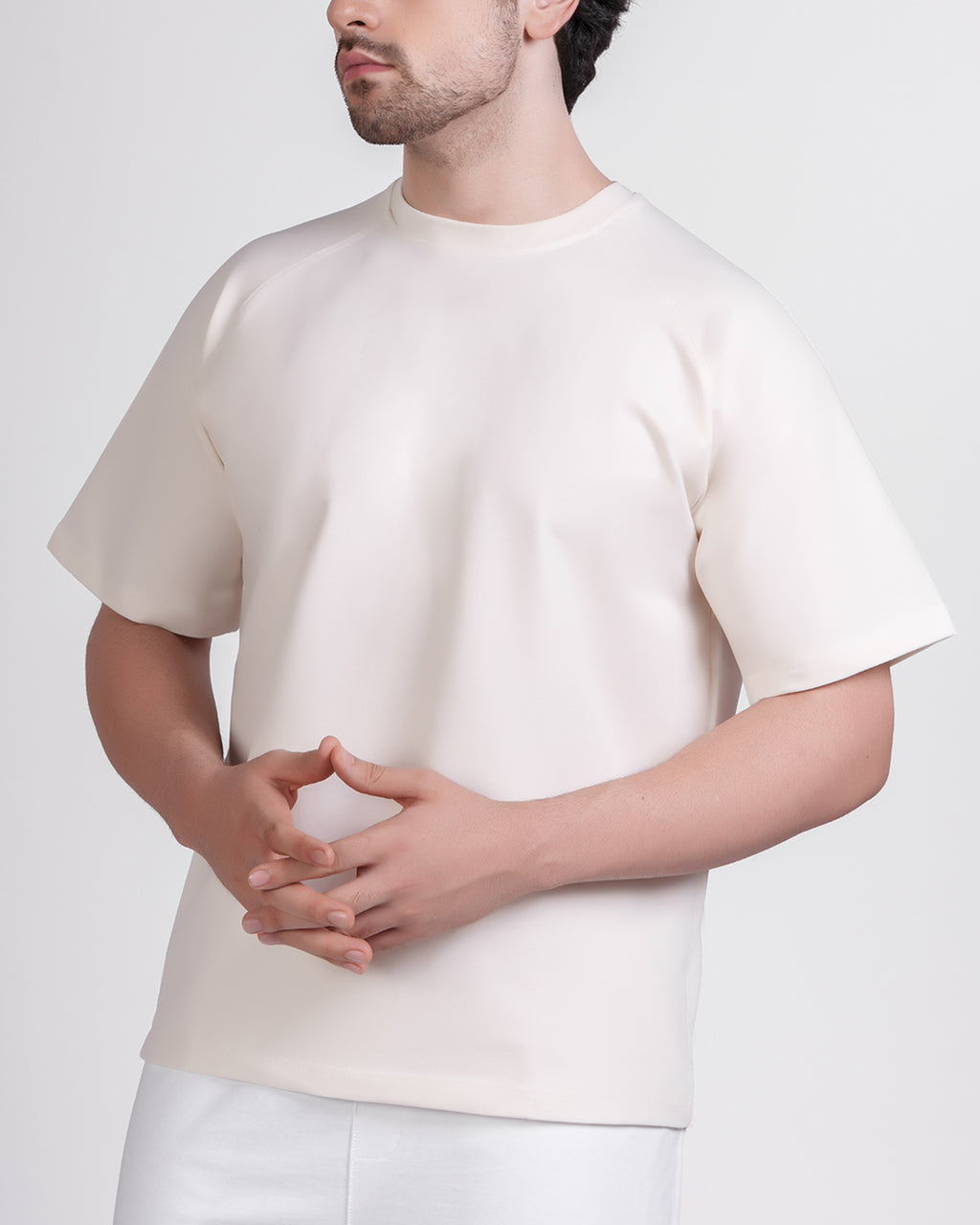 Bone White Raglan Tee - 2