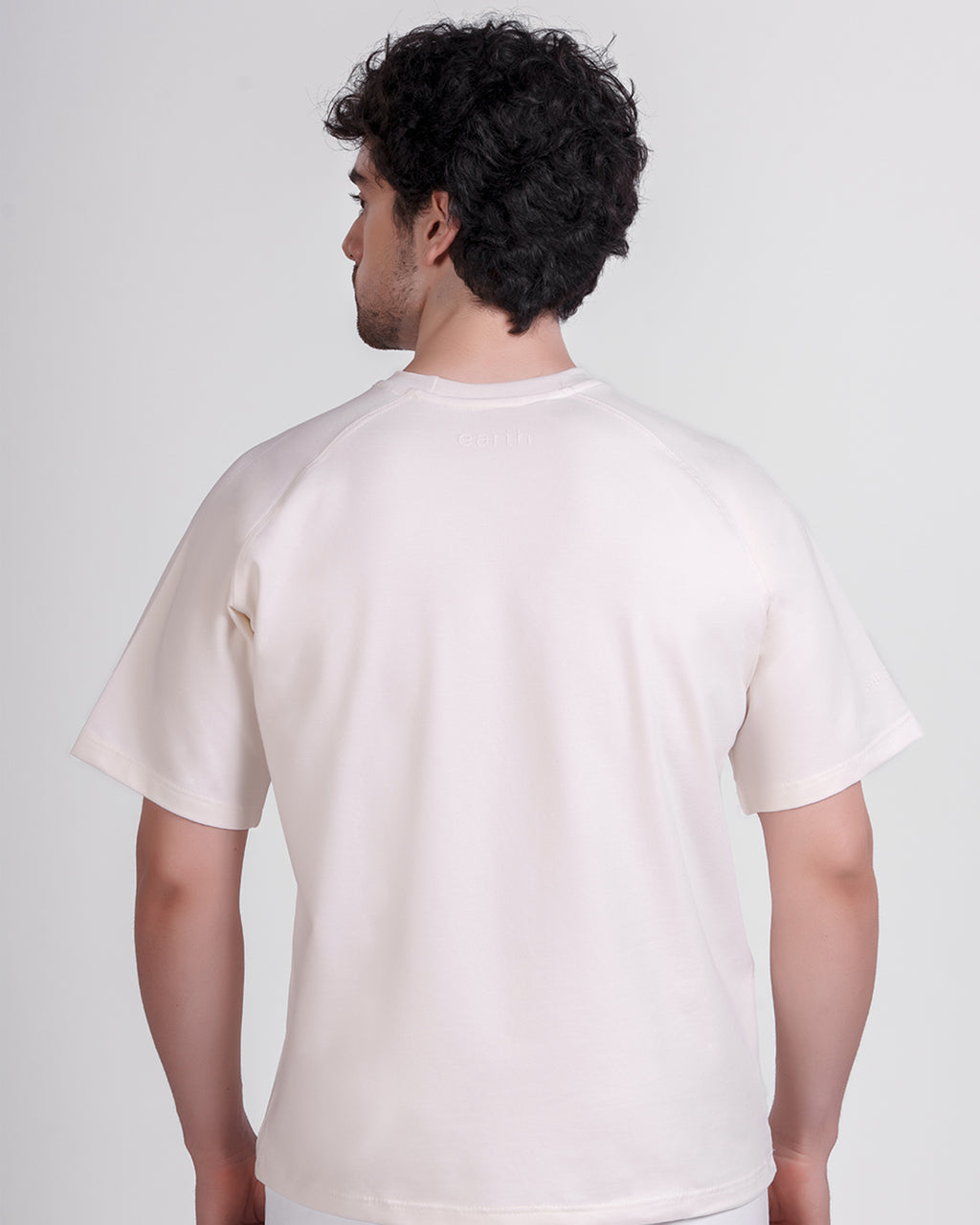 Bone White Raglan Tee - 5
