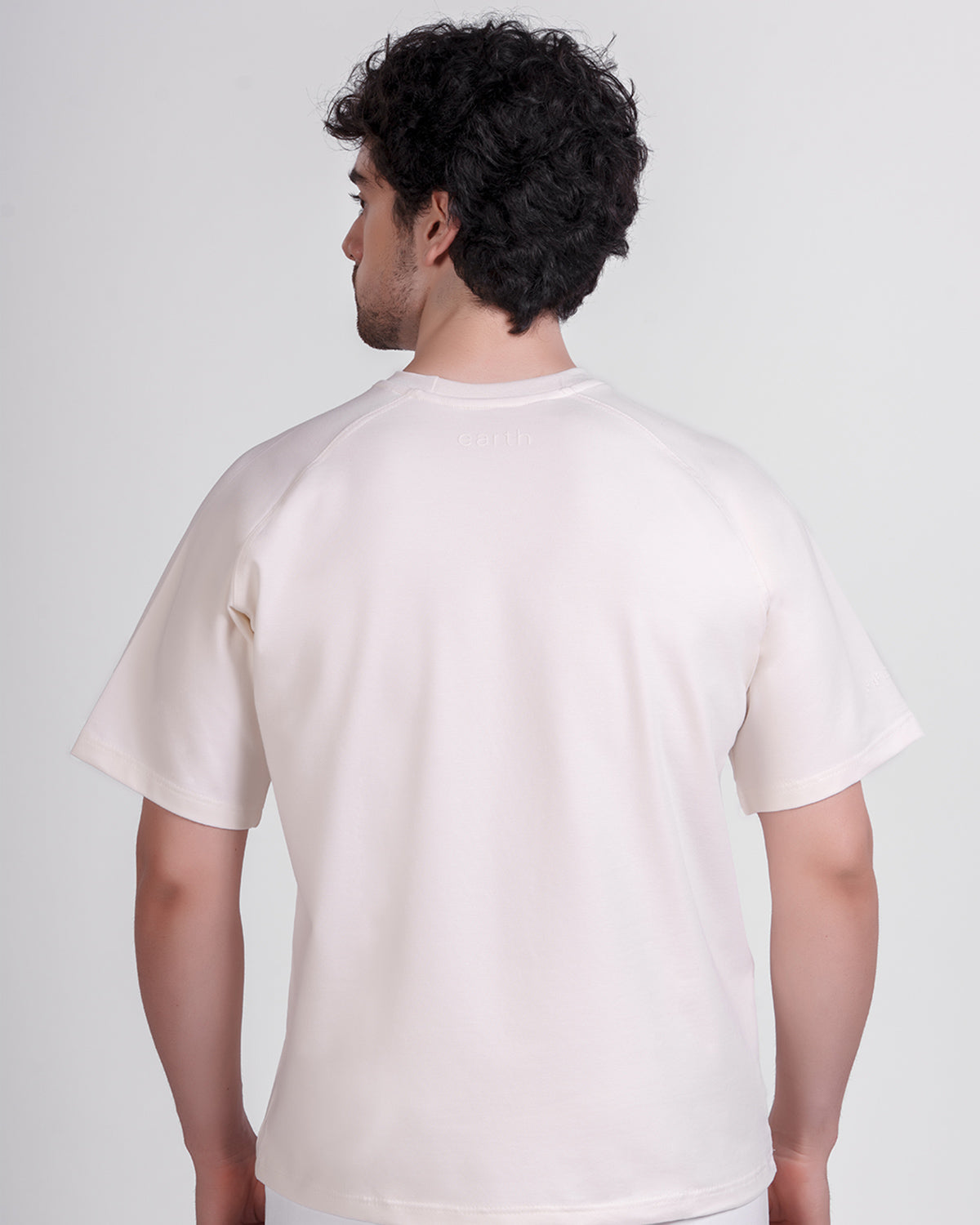 Bone White Raglan Tee - 5