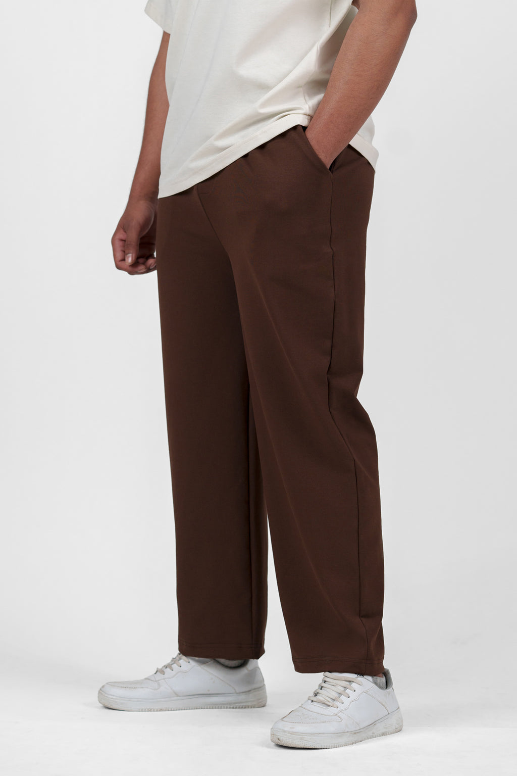 Coffee Bean Korean Fit Pants - 4