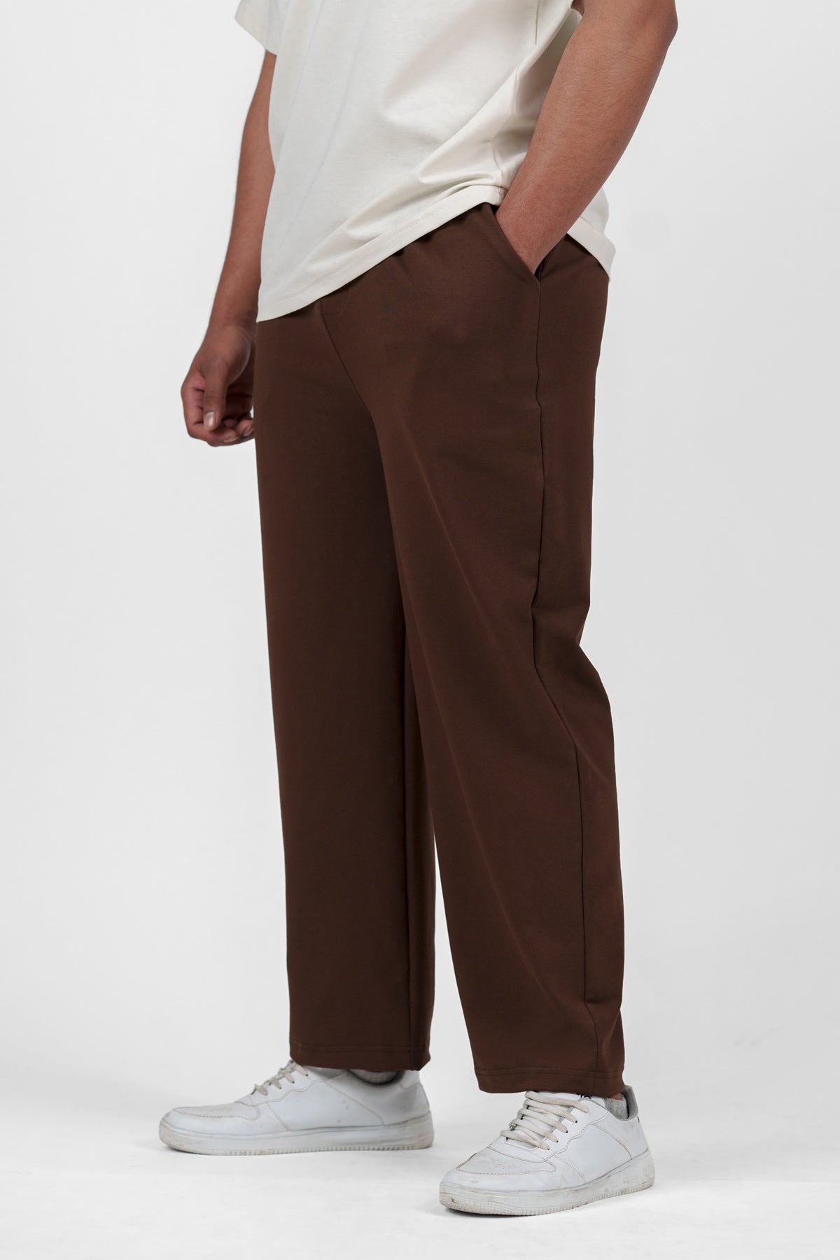 Coffee Bean Korean Fit Pants - 4